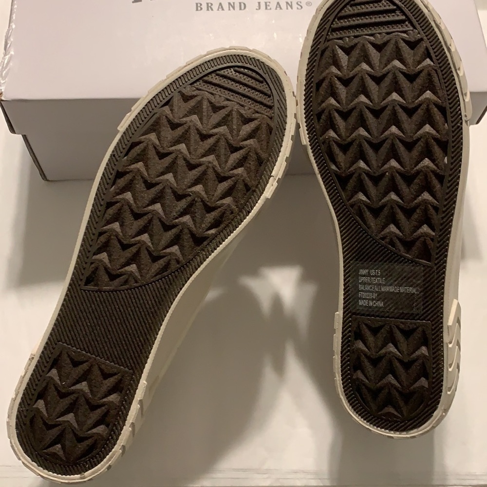 🆕TRUE RELIGION Jinny Beige Canvas Lace Up Sneakers - Picture 7 of 14